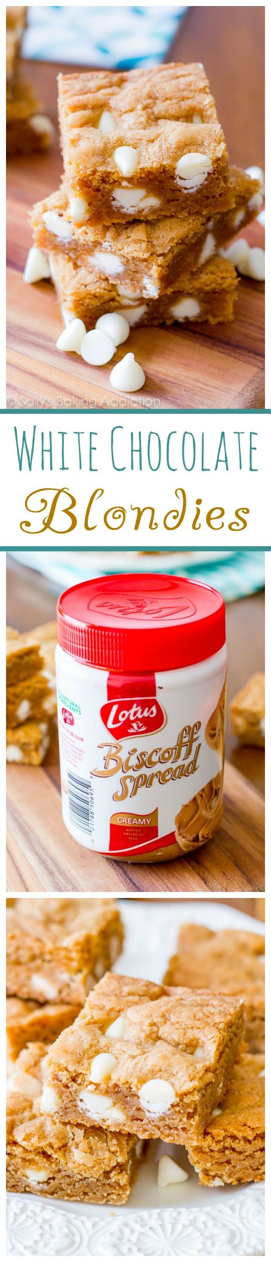 Comment faire les meilleurs blondies! Le secret est dans la tartinade de beurre de biscuits Biscoff!