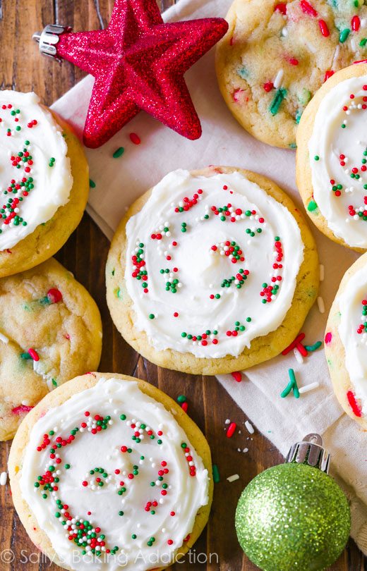 Biscuits au sucre Funfetti de Noël-2