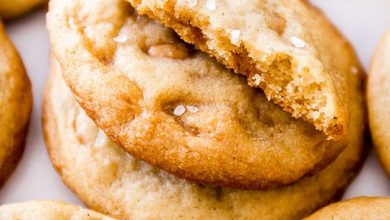 Photo of Biscuits au caramel à la vanille salée