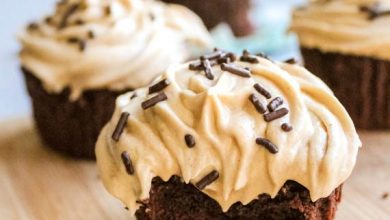 Photo of Brownie Cupcakes avec glaçage au beurre d’arachide