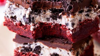 Photo of Brownies Oreo Velours Rouge