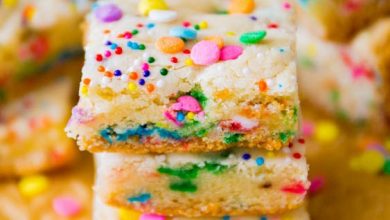 Photo of Cake Batter Blondies