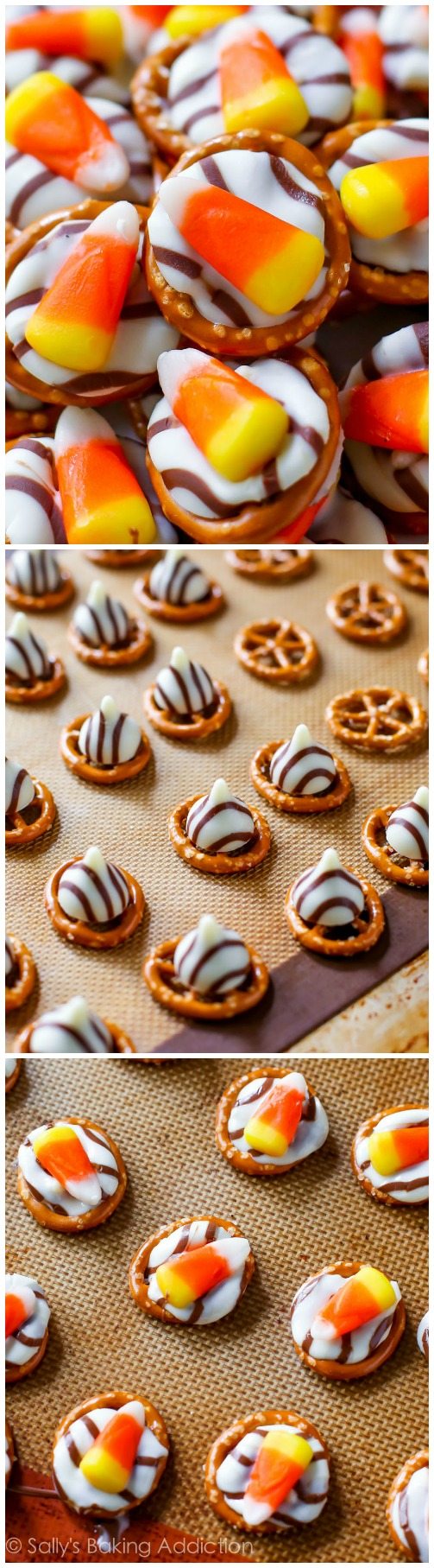 Un régal d’automne facile de 20 minutes! Ces câlins de bretzel de maïs de sucre sont festifs, amusants, sucrés et salés. 