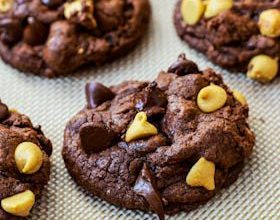 Photo of Décès par chocolat peanut butter chip cookies