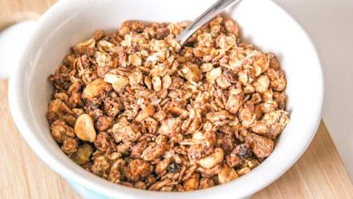 Photo of Granola de tasse de beurre d’arachide