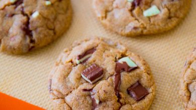 Photo of Biscuits aux morceaux de chocolat à la menthe et à la moka