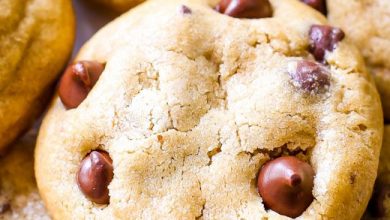 Photo of Biscuits aux brisures de chocolat au beurre brun