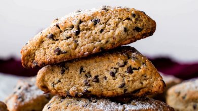 Photo of Scones aux pépites de chocolat