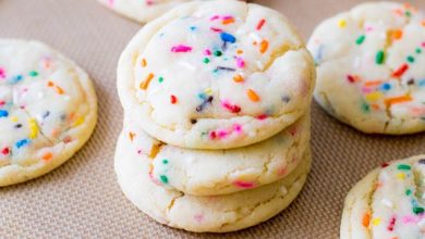 Photo of Biscuits au sucre Funfetti au four doux