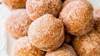 Photo of Trous de beignet au cidre de pomme épicé