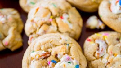 Photo of Biscuits de bretzel couverts de chocolat blanc