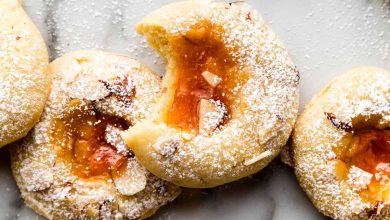 Photo of Biscuits au fromage à la crème et aux abricots