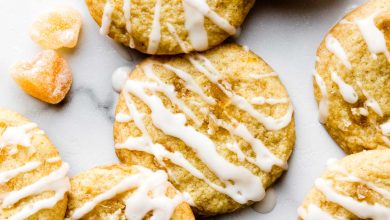 Photo of Biscuits au citron et au gingembre