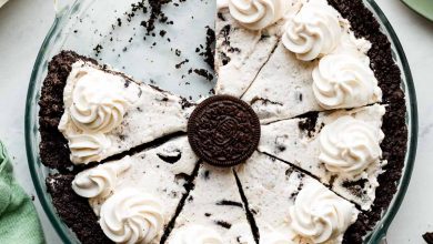 Photo of Tarte aux biscuits et à la crème (Oreo)