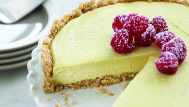 Photo of Tarte à la mousse aux framboises et au citron