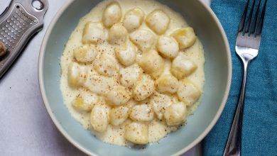 Photo of Gnocchi Alla Bava (Gnocchi de pommes de terre avec sauce au fromage Fontina)