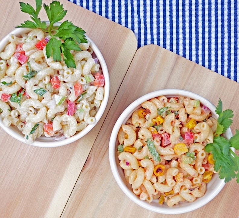 Salade crémeuse de macaronis par Zsu Dever