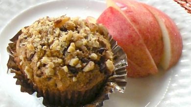 Photo of Muffins à la citrouille et aux pépites de chocolat