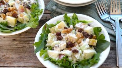 Photo of Salade Waldorf contemporaine