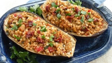 Photo of Aubergines farcies au couscous