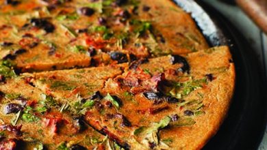 Photo of Farinata aux tomates séchées et olives