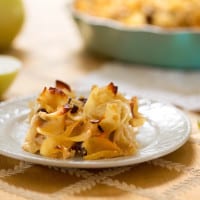 recette de kugel aux nouilles végétaliennes