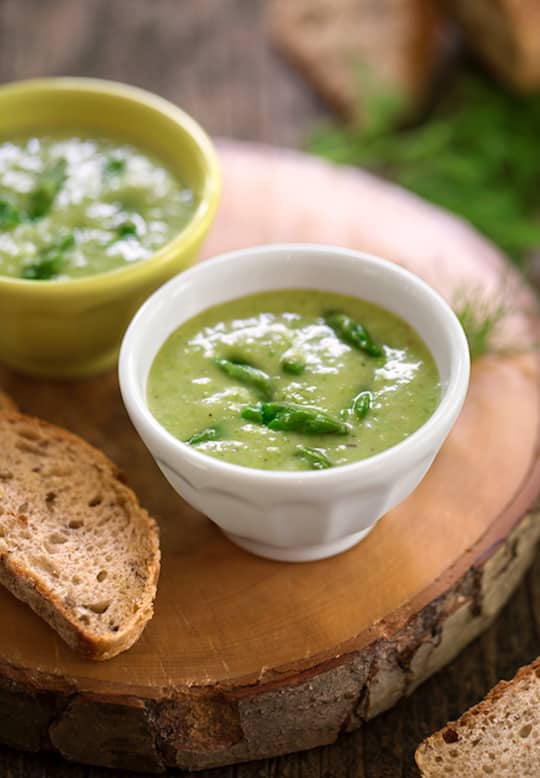 Velouté d'asperges vegan