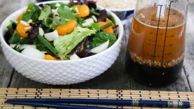 Photo of Vinaigrette au sésame et au gingembre