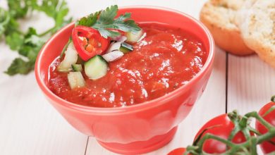 Photo of Gaspacho aux tomates classique