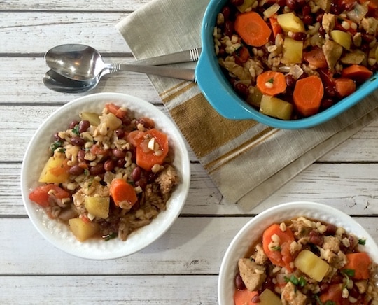 Recette de cholent végétalien