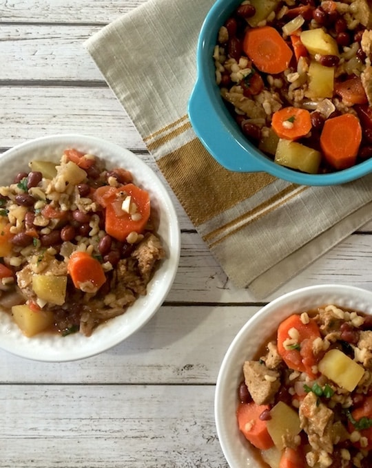 Recette de cholent végétalien