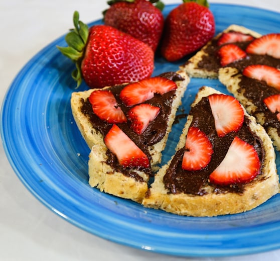 Recette de tartinade au chocolat et aux amandes