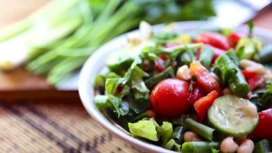 Photo of Salade de haricots blancs et de haricots verts aux herbes fraîches