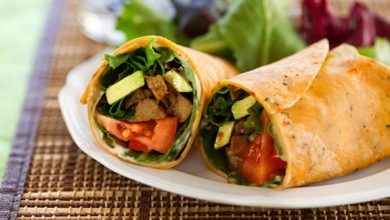 Photo of Wraps au seitan et à l’avocat à saveur de barbecue