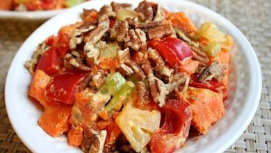 Photo of Salade de patates douces aux pacanes