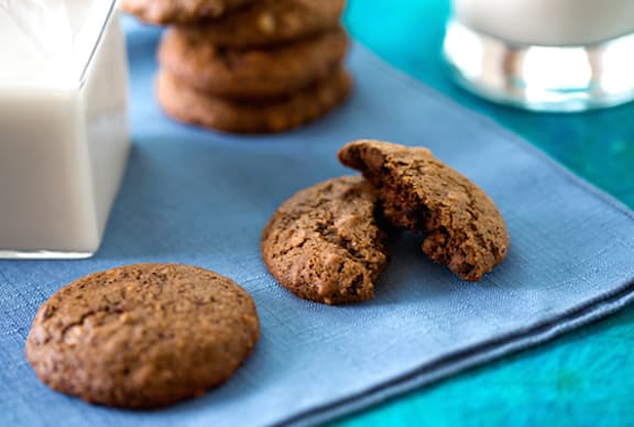 Biscuits au brownie végétalien