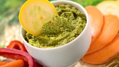 Photo of Trempette aux pois verts, persil et pistache