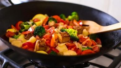Photo of Légumes sautés aigre-doux avec du seitan ou du tempeh