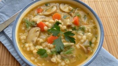 Photo of Soupe classique aux champignons et à l’orge