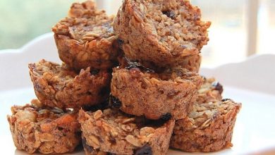 Photo of Grappes de muffins au quinoa, abricot et avoine