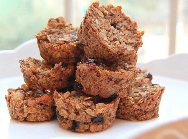 Mini-muffins au quinoa et aux abricots