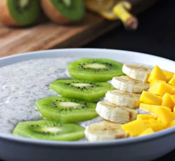 Pudding de petit-déjeuner aux graines de chia