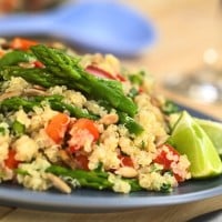 Salade de quinoa et d'asperges