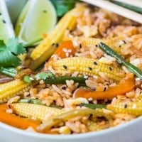 Riz frit aux légumes chinois