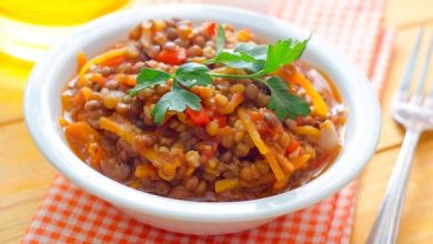 Photo of Chili aux lentilles fumées et patates douces