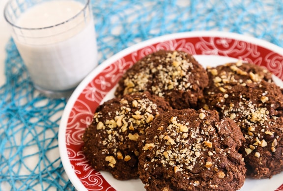 Biscuits à l'avoine et aux pépites de chocolat - recette végétalienne