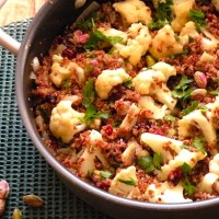 Pilaf de quinoa et chou-fleur