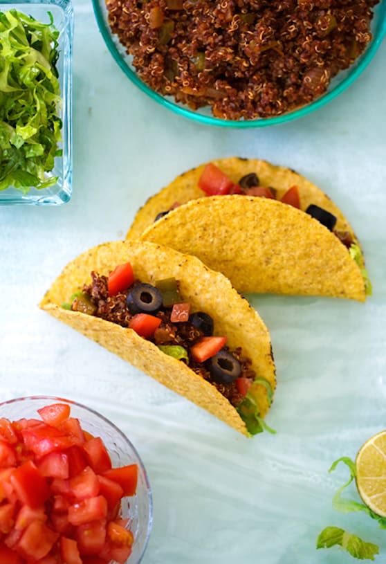 Tacos au quinoa