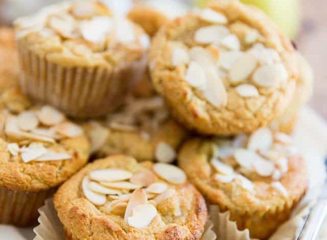 Free of gluten and refined sugar, these Honey Almond Pear Muffins are filled with wholesome ingredients and make for the perfect good-for-you snack or breakfast on the go!