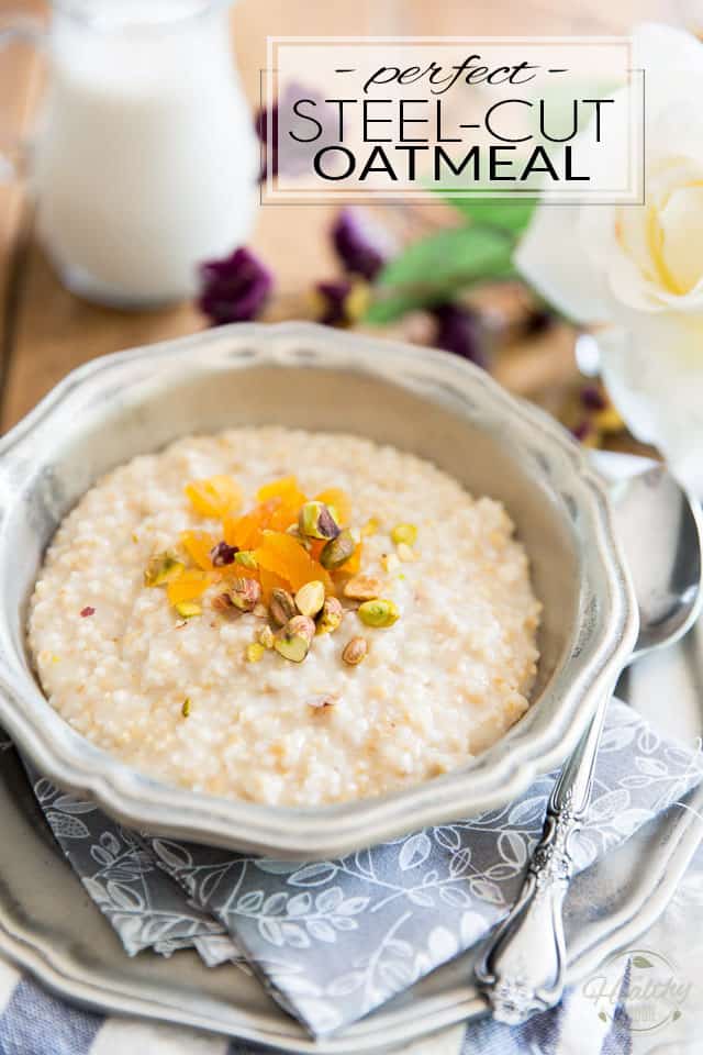 La farine d'avoine coupée en acier est à la fois noisette, croquante, moelleuse et crémeuse!  C'est la tige de sélection parfaite pour vous réconforter par un matin d'hiver froid et vif, ou par toute journée sombre, fraîche et pluvieuse!  Essayez-le seul ou agrémenté de vos garnitures préférées! 